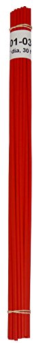 High Density Polyethylene (HDPE) Plastic Welding Rod, 1/8" Diameter, 30 ft, Orange