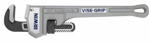 Irwin 2074124 Llave para tubos de aluminio fundido de 24 pulgadas con capacidad de mandíbula de 3 pulgadas