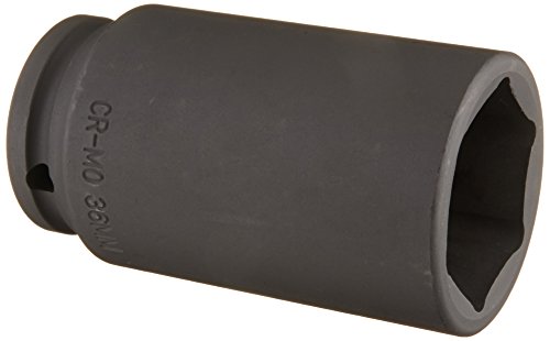 Sunex 2802 1/2" Drive 36-mm Deep Spindle Nut Impact Socket