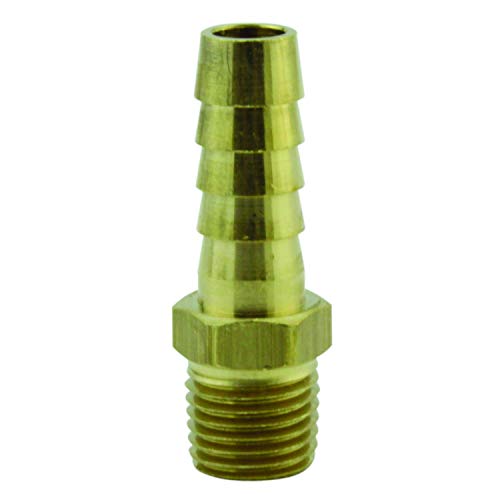 Milton Industries 602BK 1/4" MNPT 3/8" ID Hose End Fitting -Box of 100