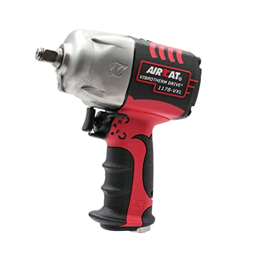 AirCat 1178-VXL: 1/2" Vibrotherm Drive Impact Wrench 1300 Ft-Lb - Proindustrialequipment