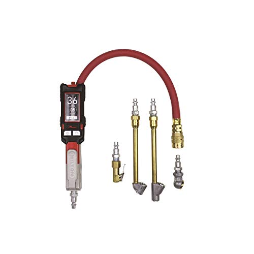 Milton Industries S-580EKIT Inflador de neumáticos digital de precisión y manómetro