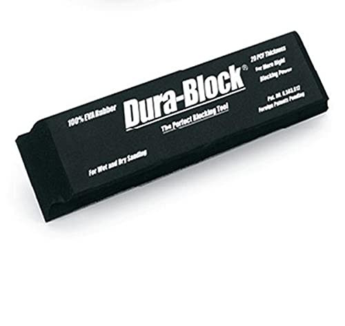 Dura-Block (AF4418) Bloque de lijado negro de 11" con gancho y bucle