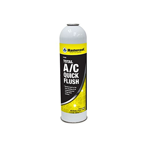 Mastercool 91050 Lata de descarga rápida para aire acondicionado total, blanco/amarillo (17,6 oz)