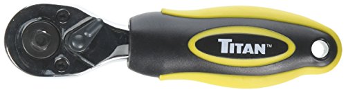 Titan 12050 1/4 and 3/8-Inch Dr. Stubby Ratchet