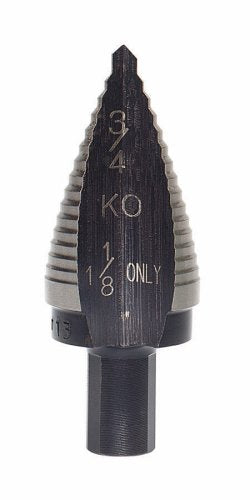 Irwin 10313 Unibit13 1-1/8-Inch 1/2-Inch Shank Step Drill Bit