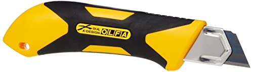 Olfa World Kitchen XH-AL Couteau utilitaire à verrouillage automatique renforcé en fibre de verre