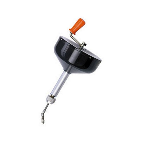 General Wire D-25-8 Hand-Held Drain Cleaner with 1/4" x 25' Cable with Regular Head - General Tools - Proindustrialequipment