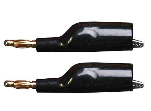 Sonda de alimentación: pinza de cocodrilo tipo banana de 4 mm (PPTK0023)