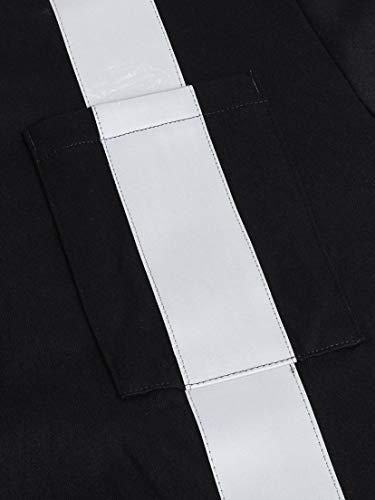 Pioneer Flame Resistant Cotton Long Sleeve High Visibility Safety Work Shirt, Black, XL, V2580470-XL - Clothing - Proindustrialequipment