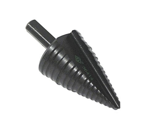 Tempo Greenlee 36414 Multi Hole Step Bit, 1-3/8-Inch, Green - Hole Sizes from 7/8" Through 1-3/8" - Greenlee - Proindustrialequipment