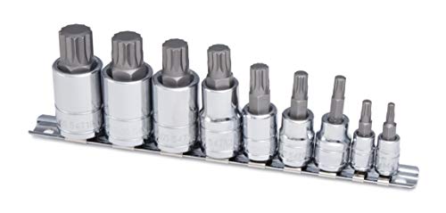 Titan 16144 Triple Square Socket Set-9 Piece