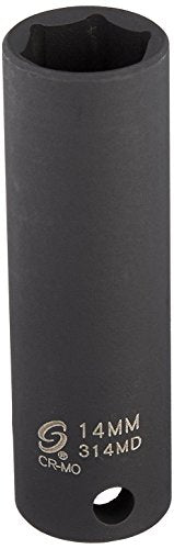 Sunex 314md Douille à choc 3/8" 14 mm de profondeur