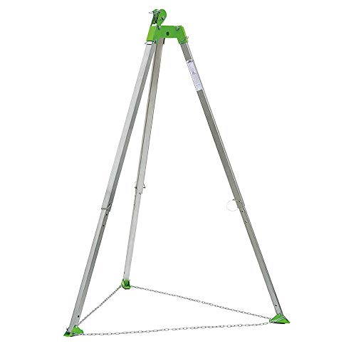 PeakWorks V85011-7' (2 m) Tripod with Chain and Pulley - Confined Space - Fall Protection - Proindustrialequipment