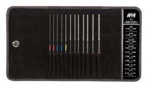 IPA Tools - Micro-limes rondes à revêtement diamant super dur (8042)