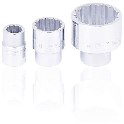 Jet 21-Piece 3/4-inch Drive SAE, 12 Point, Ratchet Wrench Chrome Socket Set, 600402 - Sockets and Tools Set - Proindustrialequipment