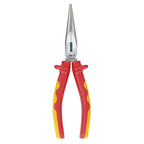 Jet 760322-8" Vde Long Nose Pliers - Pliers and Wire Strippers - Proindustrialequipment