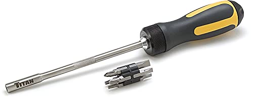 Titan 12220 12-Inch High Torque Ratcheting Screwdriver