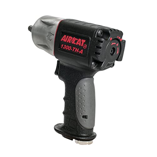AirCat 1300-TH-A: Llave de impacto de 3/8" 600 ft-lb, múltiple, pequeña