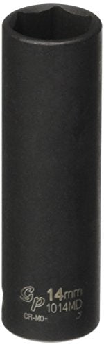 Grey Pneumatic (1014MD) 3/8" Drive x 14mm Deep Socket