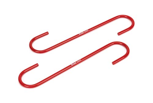 Titan 51600 Ensemble de supports d'étrier de frein rouge, 2 pièces