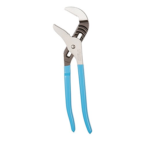 Channellock 460 Pince à rainure et languette de 4-1/4 pouces, capacité de mâchoire de 4-1/4 pouces, bleue