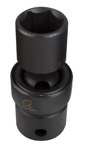 Sunex - Dado de impacto universal de 10 mm con accionamiento de 1/2 pulgada, 210 um