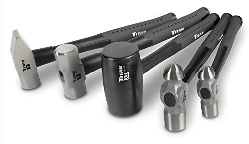 Titan Tools 63125 5-Piece Hammer Set