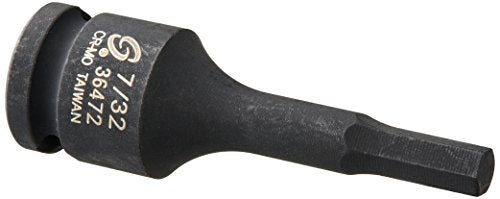 Sunex 36472 3/8-Inch Drive 7/32-Inch Hex Impact Socket