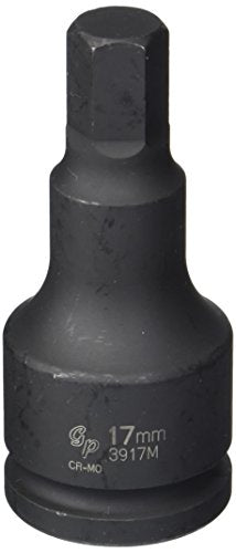 Gris Pneumatique (3917M) Prise 3/4" x Douille hexagonale 17 mm