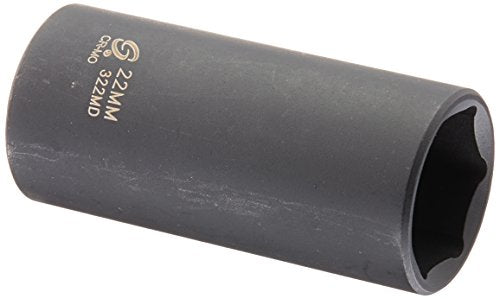 Sunex 322md 3/8-Inch Drive 22-Mm Deep Impact Socket