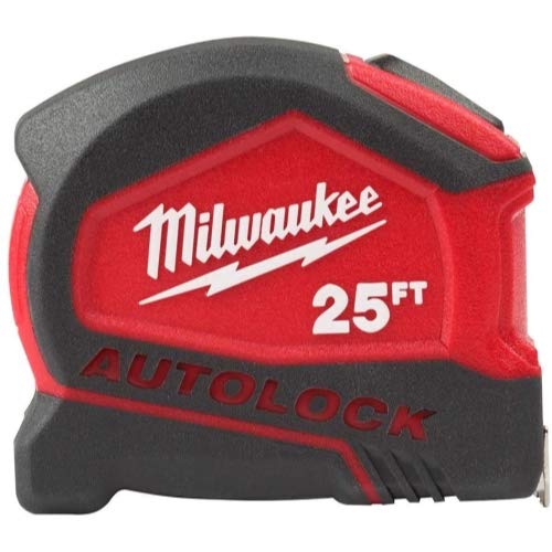 Milwaukee 48-22-6825 25 Foot Compact Auto Lock Tape Measure