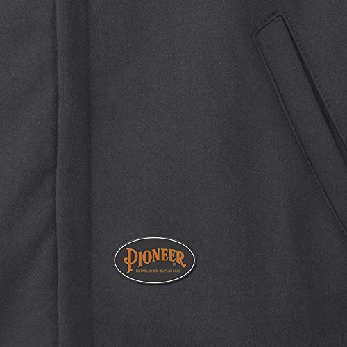 Pioneer V2570270-2XL Flame Resistant Heavyweight Safety Hoodie, Zip Style, Black, 2XL - Clothing - Proindustrialequipment