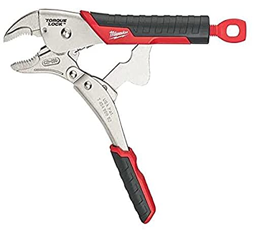 Milwaukee 48-22-3410 10" Locking Pliers Curved Jaw with Grip