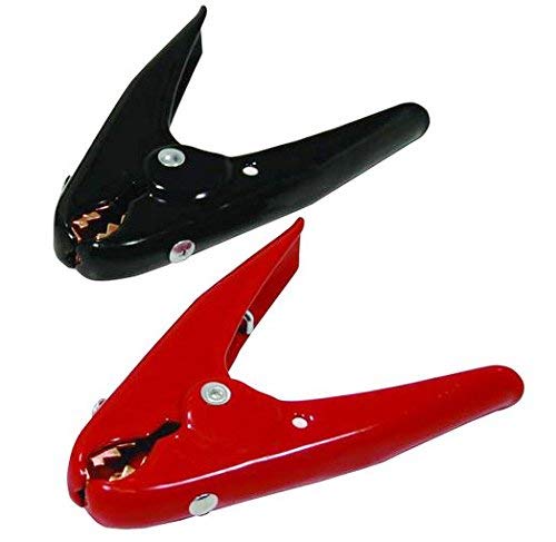 ATD Tools ATD-79706 600A Booster Cable Parrot Clamps, Red & Black - Proindustrialequipment