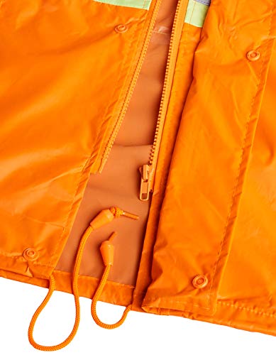 Pioneer V1080150-XL Waterproof Lightweight Jacket and Pants Combo, Rainsuit, Orange, XL - Clothing - Proindustrialequipment