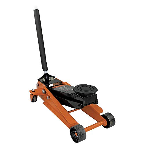 Strongarm Professional Heavy-Duty Double Pump Hydraulic 3.5 Ton Floor/Garage Service Jack - Swivel Casters, 30407 - Proindustrialequipment