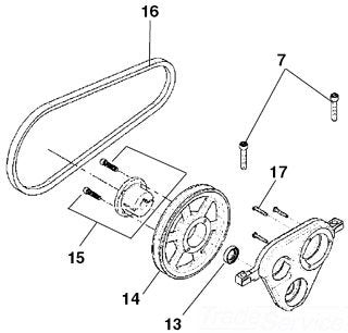 Ridgid 26948 Input Pulley - Plumbing Tools - Proindustrialequipment