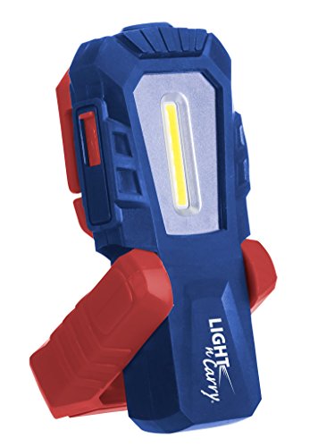 Clore Automotive Light-N-Carry LNC1241 Luz de trabajo profesional LED COB recargable inalámbrica con base magnética