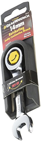 GearWrench 9514 Llave de Trinquete Combinada Rechoncha de 14mm