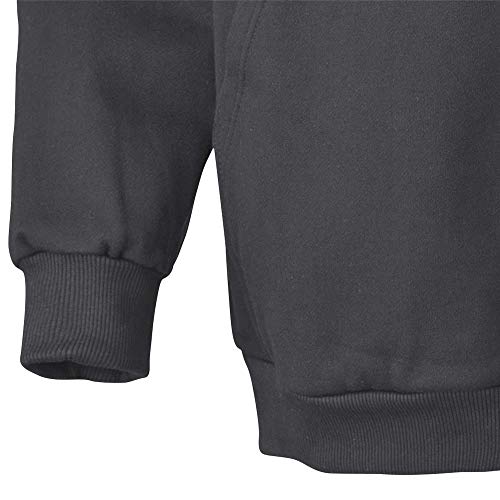 Pioneer V2570170-2XL Flame Resistant Heavyweight Safety Hoodie, Pullover, Black, 2XL - Clothing - Proindustrialequipment