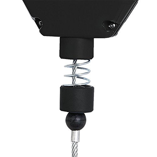 PeakWorks V845533060LE - Snap Hook 60' (18 m) 3/16" (5 mm) Galvanized Steel Cable - Aluminum Housing, Type 2 -Leading Edge Self-Retracting Lifelines (SRL) - Fall Protection - Proindustrialequipment