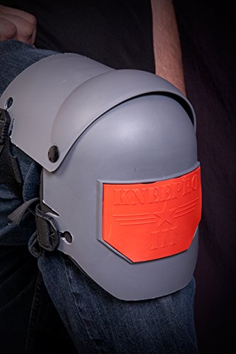 Sellstrom 96110 KneePro Knee Pads - Ultra Flex III -Gardening, Army, Flooring Work – Grey and Orange - Fall Protection - Proindustrialequipment