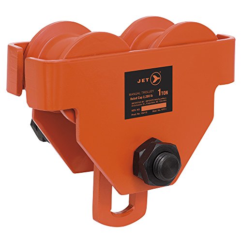 Jet 120112-1 Ton Vbt Series Manual Trolley - Clamps and Trolleys - Proindustrialequipment