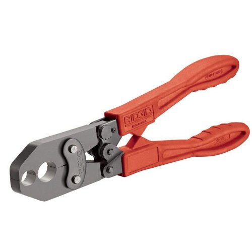 Ridgid Tools 23468 1/2-Inch And 3/4-Inch Pex Combo Crimp Tool - Crimpers - Proindustrialequipment