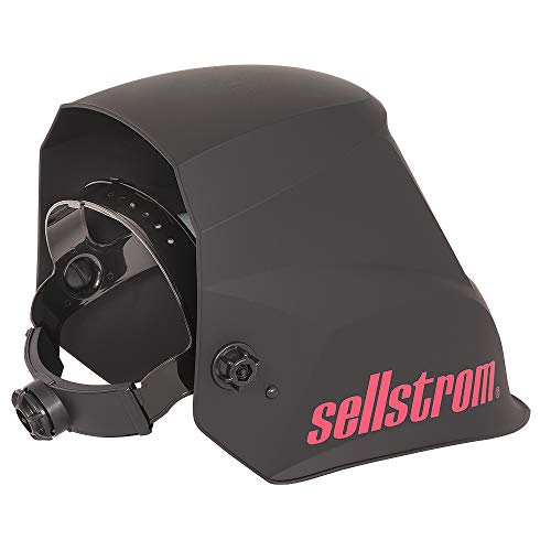 Sellstrom S26100 Advantage Series Welding Helmet with ADF - Black/Red - Fall Protection - Proindustrialequipment