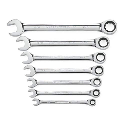 GearWrench 9317 Juego de llaves de trinquete SAE de 7 piezas