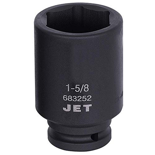 Jet 683252-3/4-Inch Drive, 1-5/8", Deep, 6 Point, SAE Impact Socket - Sockets and Tools Set - Proindustrialequipment