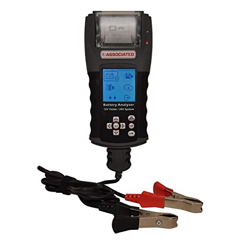 Associated Equipment 12-2415 Hand Held Graphical Tester with Printer, 3.2