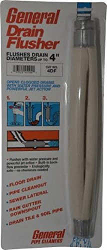General Wire 4DF 4-Inch Drain Flusher Flush Bag, Small, Orange - General Tools - Proindustrialequipment